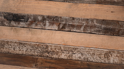 texture de planches de différents bois