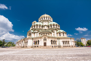 Obraz premium Saint Alexander Orthodox Cathedral in Sofia (Bulgaria)