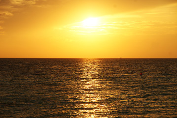 Fototapeta premium Maldives vacation from dawn to dusk
