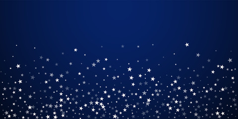 Random falling stars Christmas background. Subtle 