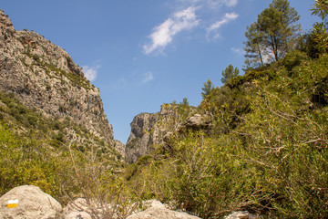6000 steps route in Laguart Valley, Fleix.