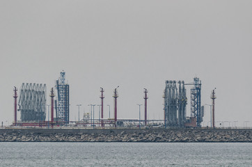 OIL TERMINAL - Port infrastructure for oil transhipment