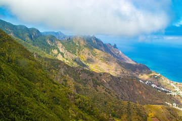 Naklejka premium Naturaleza y playas del Norte de Tenerife, Anaga