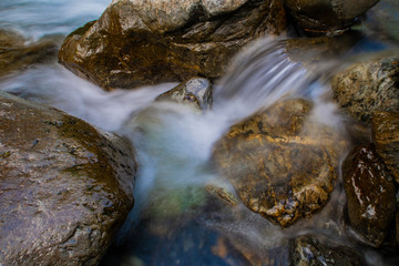 南アルプスの渓流