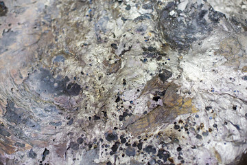 Ferrotitanium texture closeup. Ferroalloy used for alloying, deoxidation and degassing of steels and alloys