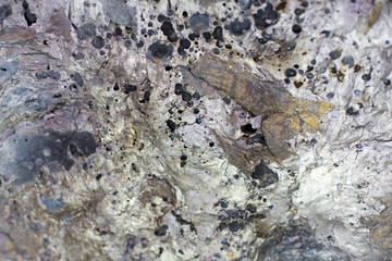 Ferrotitanium texture closeup. Ferroalloy used for alloying, deoxidation and degassing of steels and alloys