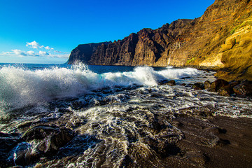 Playa de los Gigantes de Tenerife