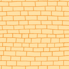 Brick wall seamless pattern