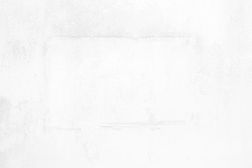 Old Peeling Poster on White Concrete Wall Texture Background.