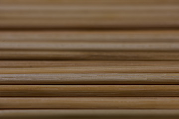 Close up of wooden toothpicks 