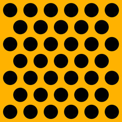 Halloween pattern polka dots