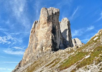 Fototapeta premium Tre Cime di Laverado. Dolomites, Italia