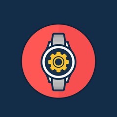 watch repair, smartwatch icon