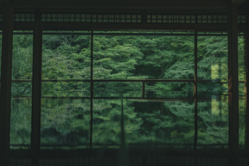 Fototapeta premium 日本 京都 お寺 瑠璃光院 八瀬 比叡山 写真素材