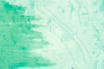 Grunge green and white iron texture  with scratches for background