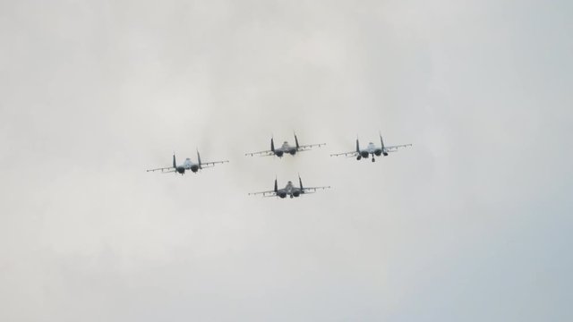 Military jets Squadron aerobatic team