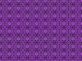 Seamless pattern on a purple background.
