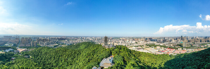 Fototapeta premium city skyline in hangzhou china