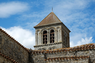 clocher de l'église Saint-Pierre de Chauvigny