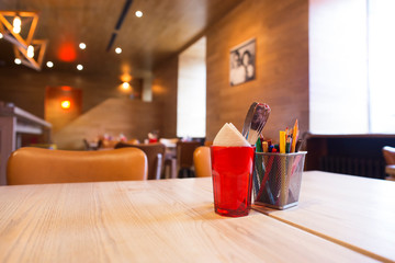 The decorations on the table