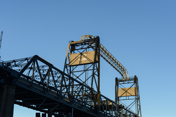 Fototapeta na wymiar Tacoma port bridge 