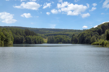 die Versetalsperre im Sauerland bei Lüdenscheid,Nordrhein-Westfalen,Deutschland