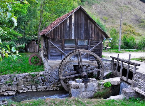 the old mill on the water
