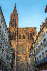 Fototapeta na wymiar Strasburg Cathedral