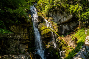 Obraz premium Waterfall near the Königsee