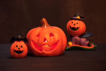 Halloween Day and Jack pumpkin