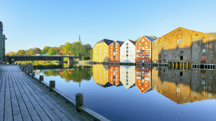 Obraz premium Fall in Trondheim