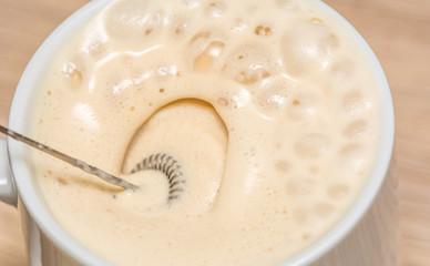 Cup of coffee with Milk