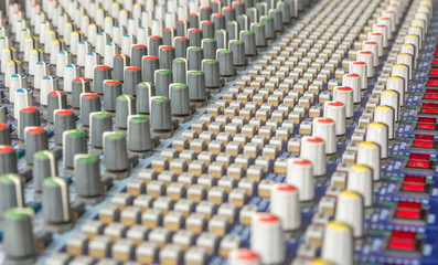Fototapeta premium Sound Mixer