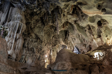 The hall inside the cave