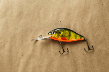 Fishing bait tackle and baubles for fishing , wobbler.