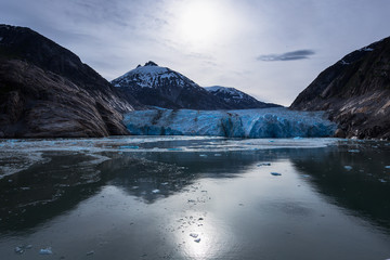 Hermoso Glaciar en alaska