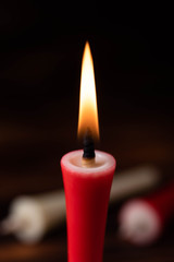 wa-rousoku, japanese traditional vegetable wax candles