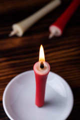 wa-rousoku, japanese traditional vegetable wax candles