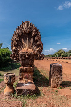 Lepper King Terrace, Angkor Thom ancient city, Siem Reap, Cambodia 