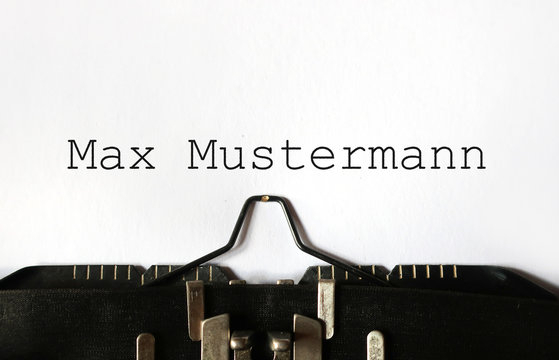 Max Mustermann