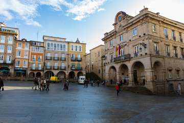 Fototapeta premium Orense,Spain,1,2016;city ​​of Galicia known for its hot springs