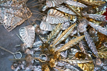 Beautiful Luxury silver accessories detailed handcraft, vintage fashion for sale in jewelry shop Thailand