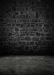 grunge empty interior room.