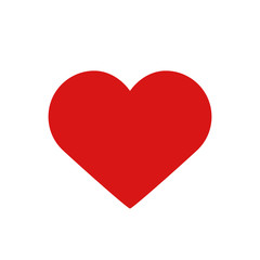 Heart Red - Vector icon