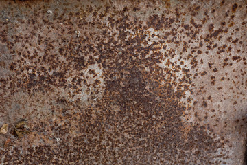 background of old rusty brown texture