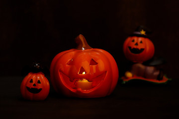 Halloween Day and Jack pumpkin