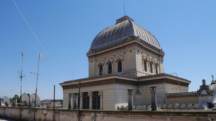 Fototapeta na wymiar Sinagoga di Roma, Italia