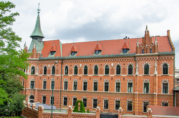 Fototapeta premium castle in warsaw poland