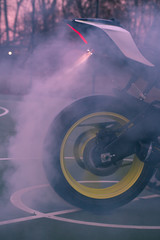 Motorsports Motorcycle Bike Burnout
