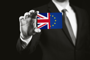 Brexit Konzept - Großbritannien  verlässt die Europäische Union
